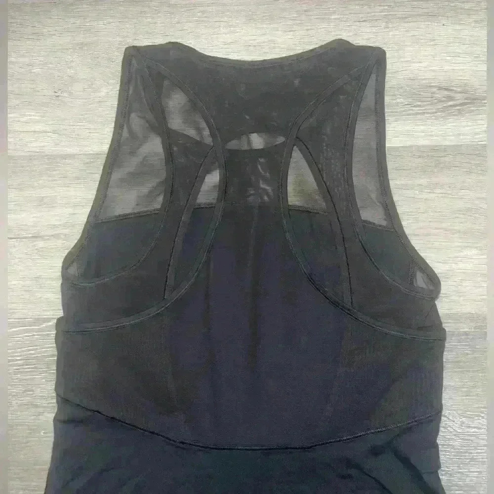 Lululemon Home Stretch Tank~ Black ~ size 4 - Picture 8 of 10
